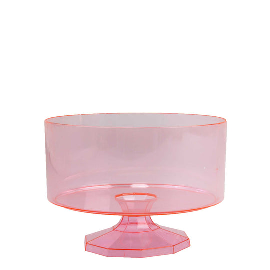 Perfect Plastic Trifle Pedestal - Pink