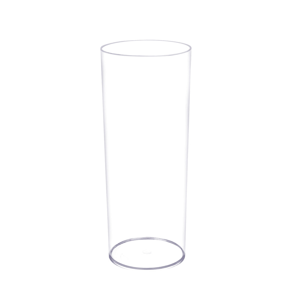 10 Inch Plastic Floral Cylinder - Events and Crafts-DecorFest