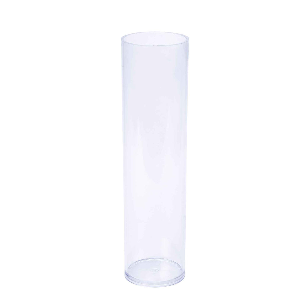 15 Inch Plastic Floral Cylinder - Events and Crafts-Events and Crafts