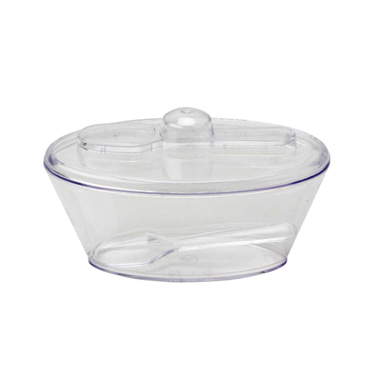 Dessert Cup with Lid and Spoon