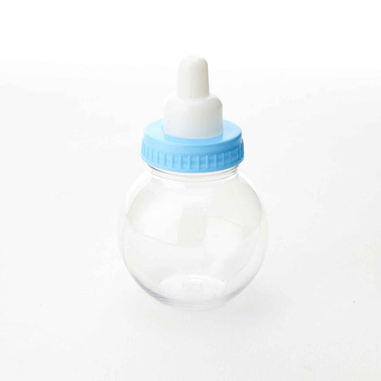 Mini Baby Bottle Favor - Blue - Pack of 12