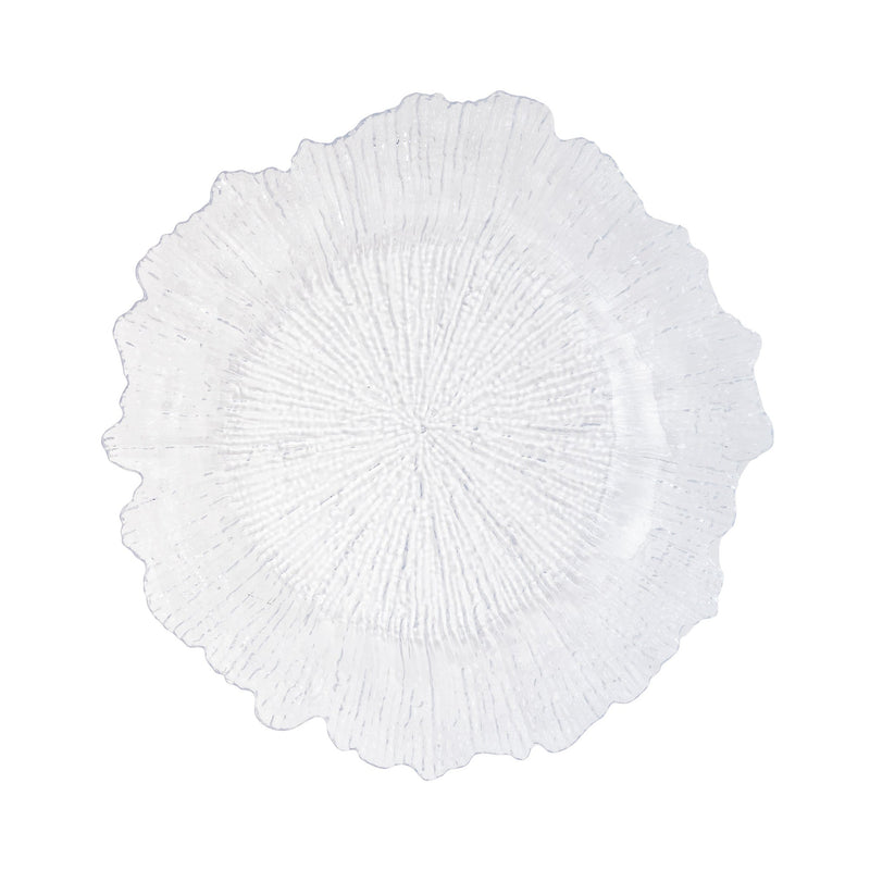 Plastic Reef Charger Plate 13" - Set of 6 - Events and Crafts-Simply Elegant