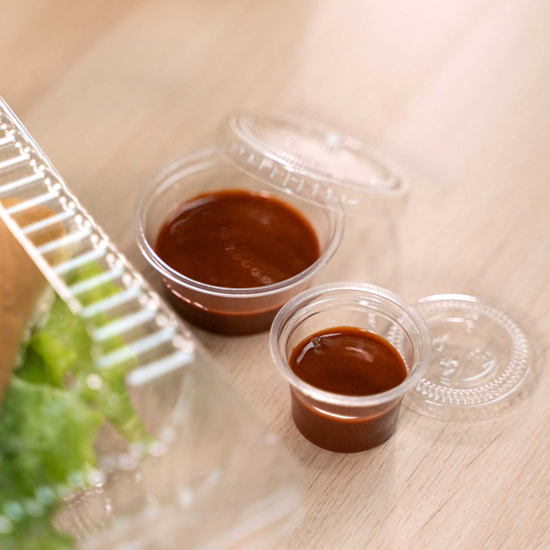 Plastic Sauce Cup - 2 oz. - Events and Crafts