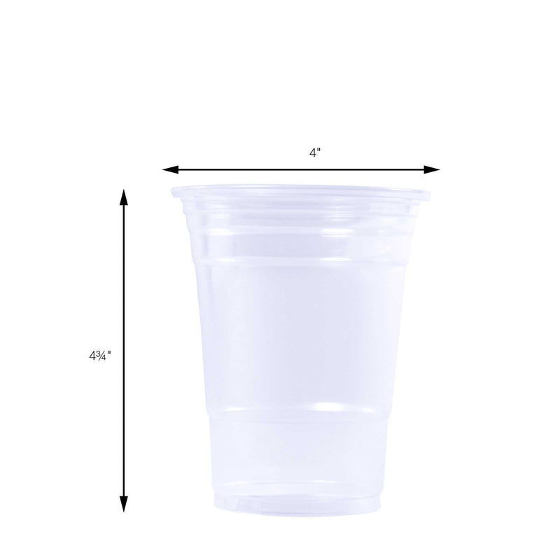 Disposable Clear Cold Cup - 16 oz. - Events and Crafts