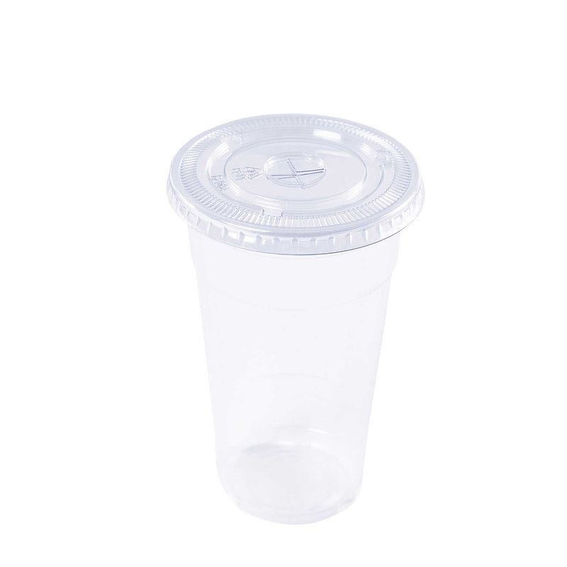 Clear Cup Flat Lid - Events and Crafts