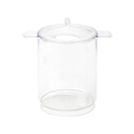 Dessert Cylinder with Lid - Clear