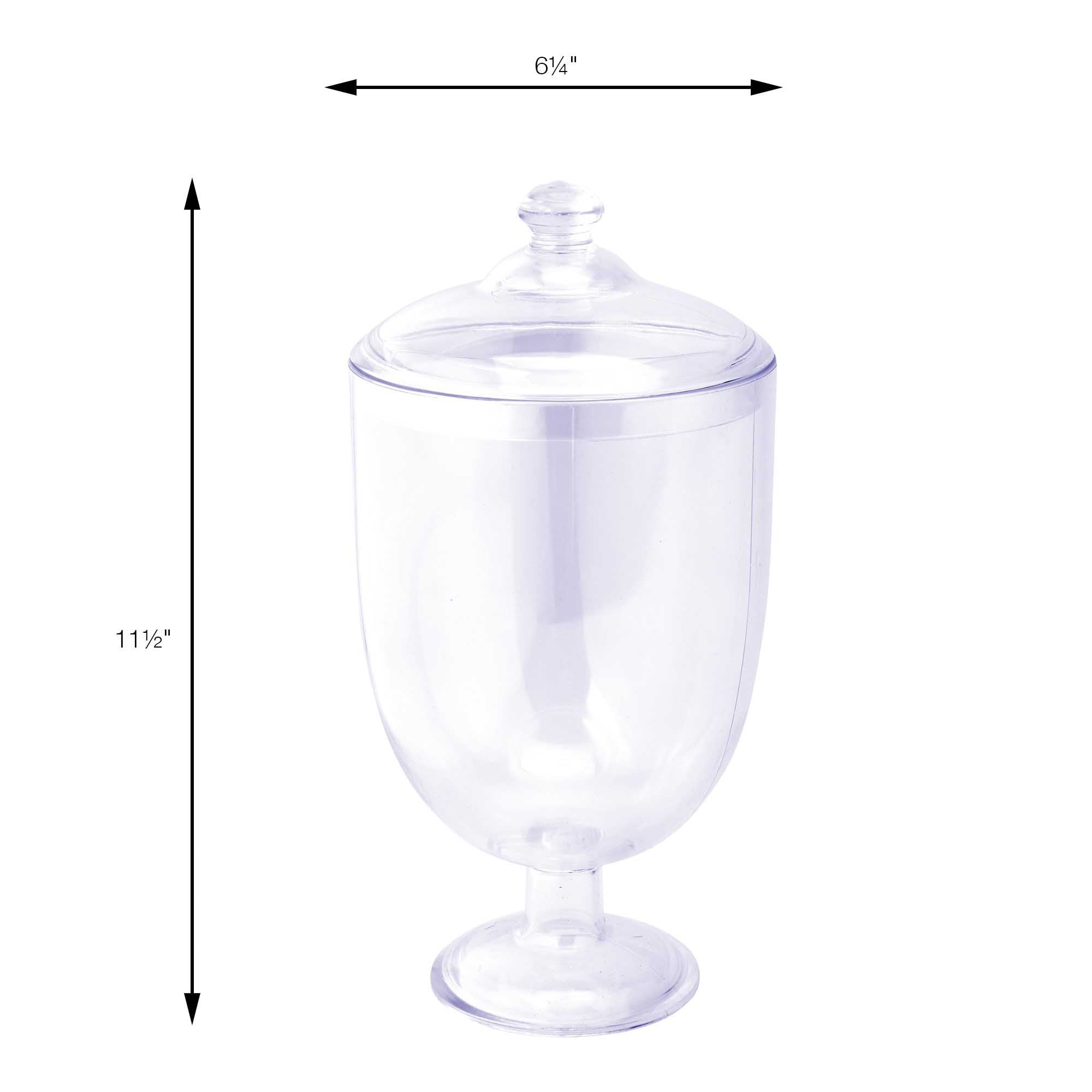 Plastic Candy Jar - Apothecary 11.5