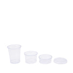 Premium Disposable Deli Cup Lids - Events and Crafts-Events and Crafts