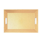 Isabella Collection Rectangular Plate - Gold