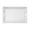 Isabella Collection Rectangular Plate - Silver