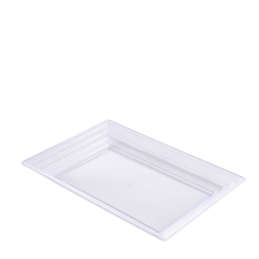 Rectangular Plastic Tray 16" x 11" - Events and Crafts-Events and Crafts
