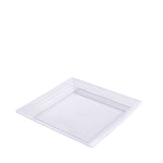Square Plastic Tray - Clear 12" x 12" - Events and Crafts-Events and Crafts