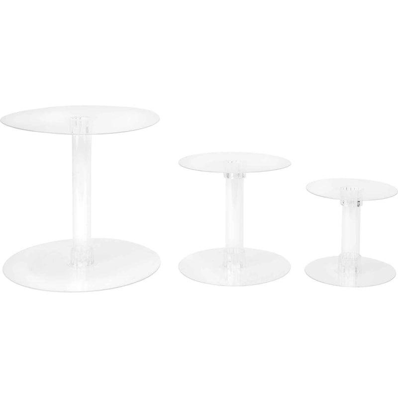 3 Piece Cake Stand Set - Events and Crafts-Events and Crafts