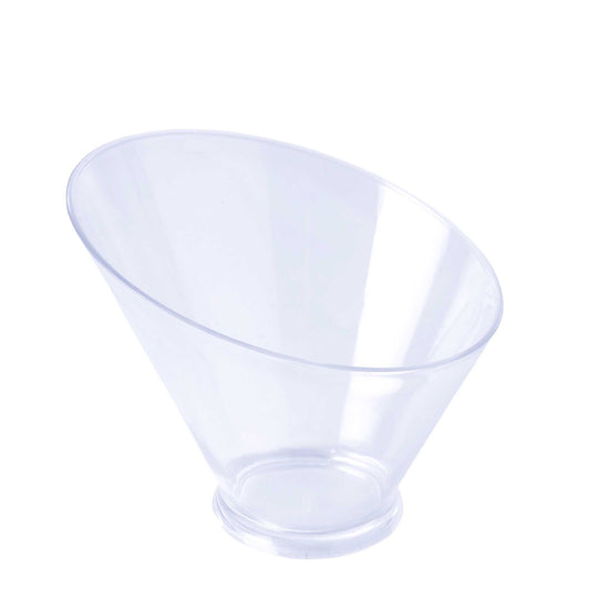 Angled Plastic Serving Bowl