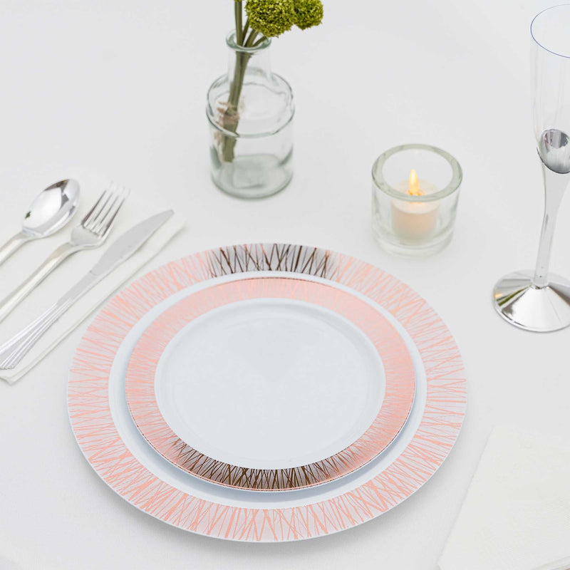 Lola Deluxe Disposable Dinner Plates - Events and Crafts-Events and Crafts