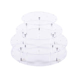 Round Acrylic Cake Pop Stand - Clear