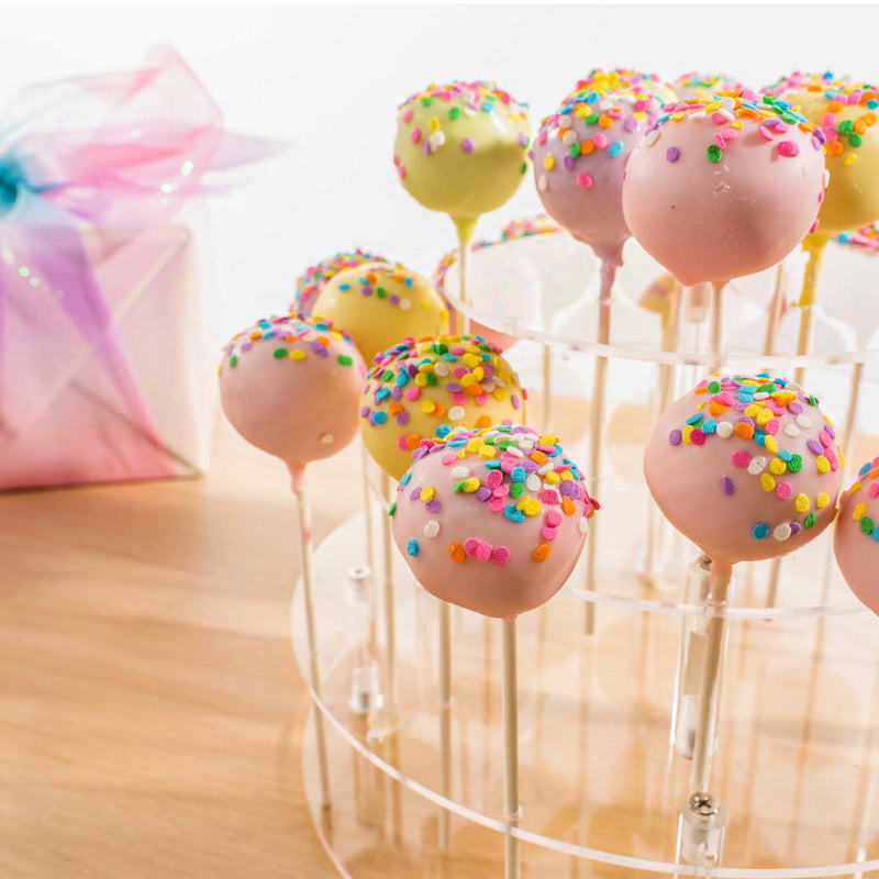 Round Acrylic Cake Pop Stand - Events and Crafts-Events and Crafts