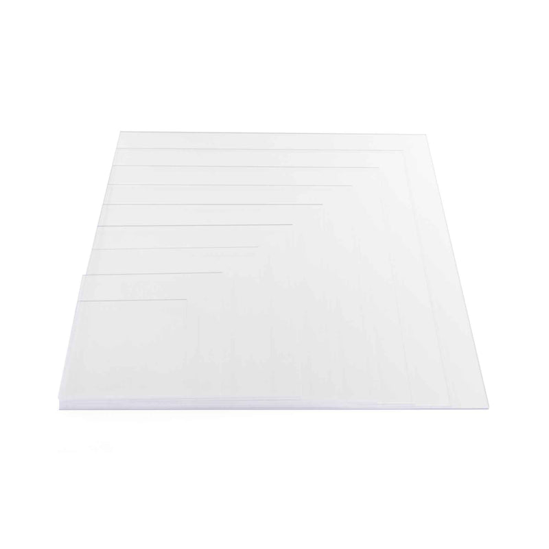 Clear Acrylic Squares 10 Inch - Events and Crafts-Events and Crafts