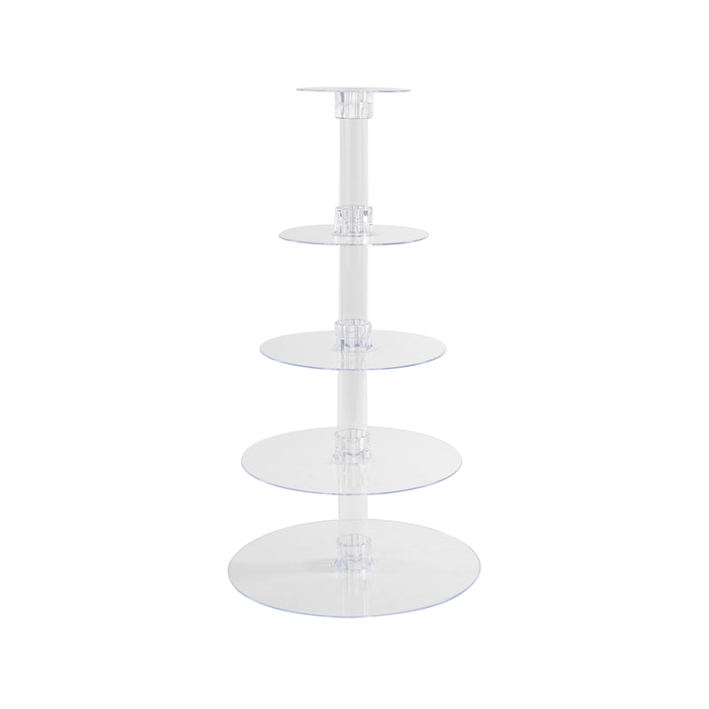 Economy 5 Tier Dessert Stand 28" - Events and Crafts-Dulcet Delights