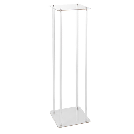 Modern Acrylic Floral Riser 48"