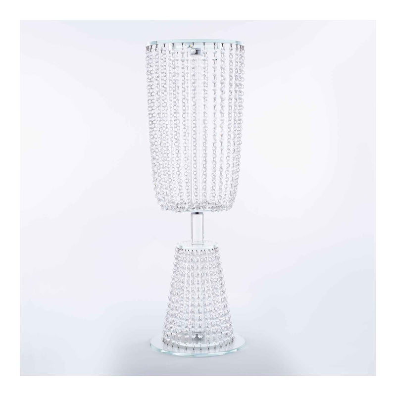 Simply Elegant Crystal Floral Centerpiece - Events and Crafts