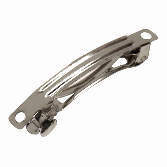 Barrette Form with Auto Clasp - 60mm