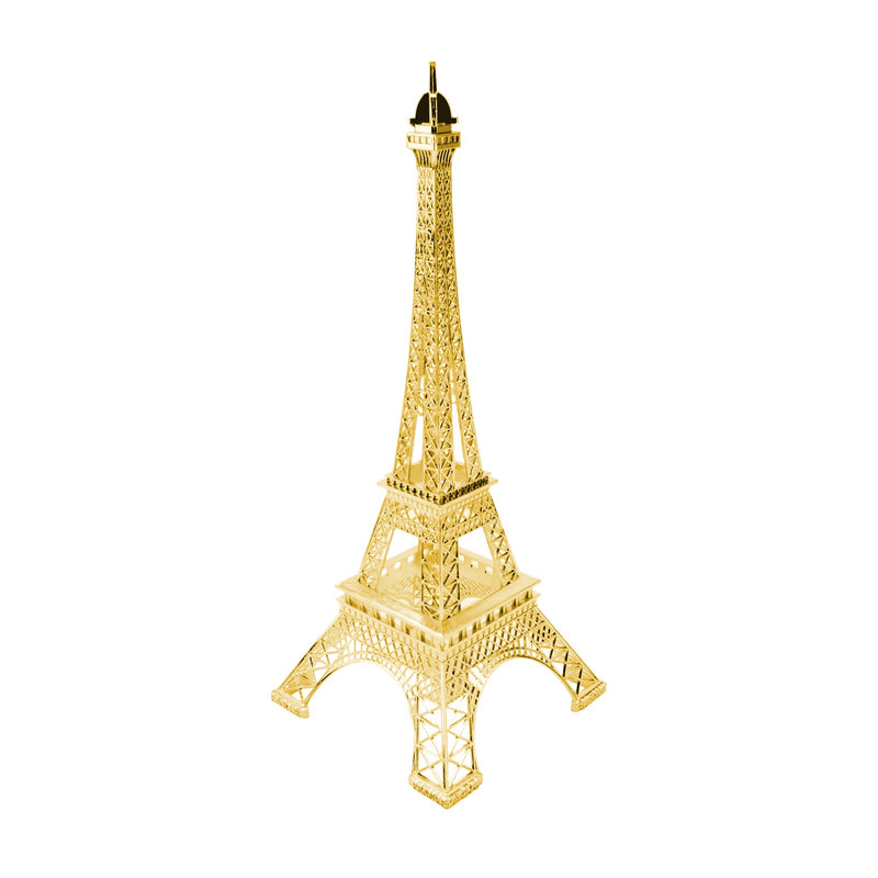 Metal Eiffel Tower Sculpture 15" - Events and Crafts-Simply Elegant