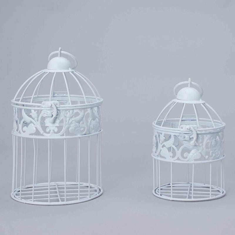 Set of 2 Wire Birdcages - Events and Crafts-Events and Crafts
