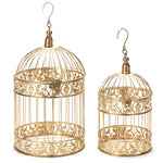 Set of 2 Hanging Birdcages - Events and Crafts-Events and Crafts