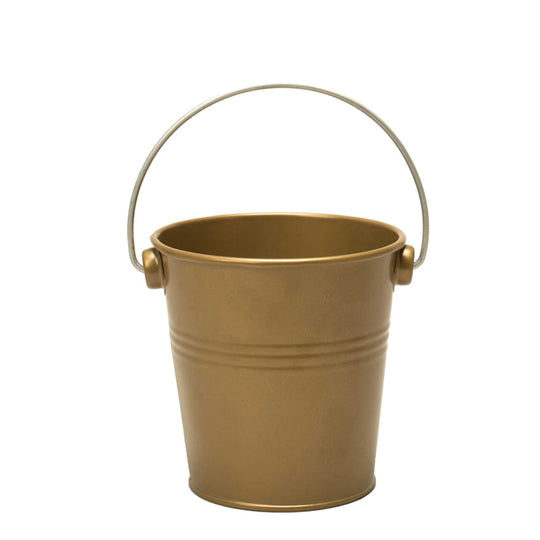 Small Metal Bucket - 4.25" Tall