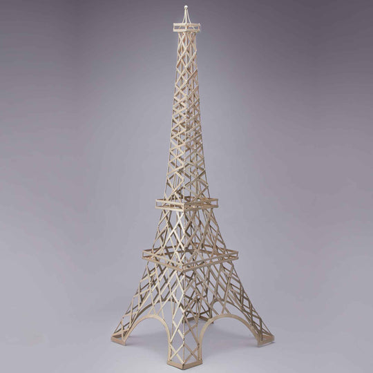 Metal Eiffel Tower Sculpture 59"
