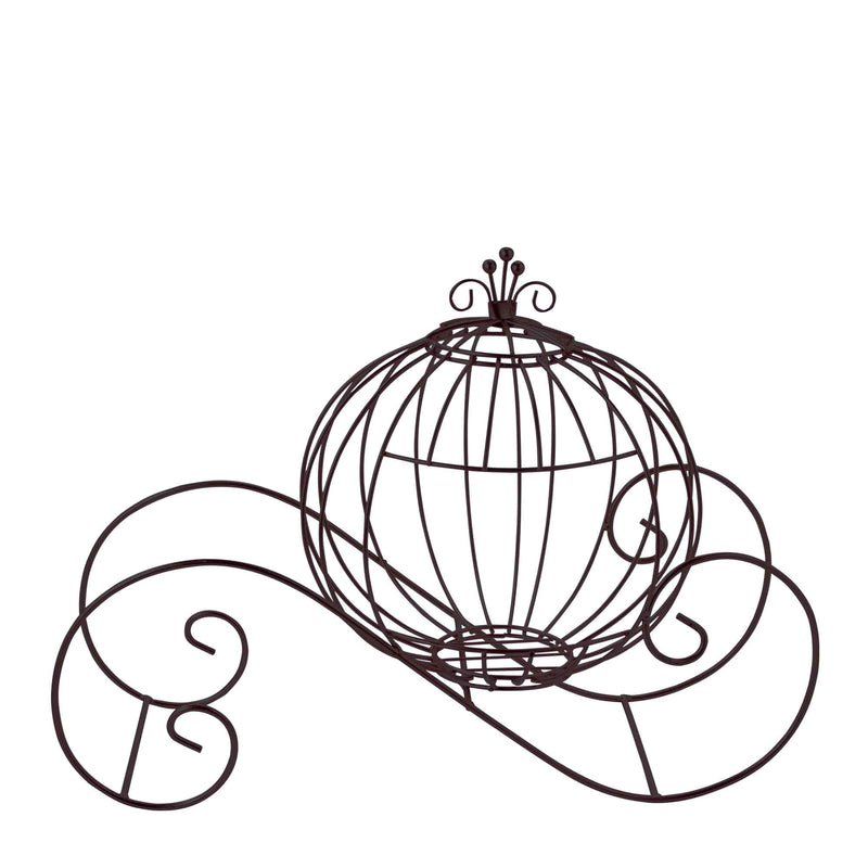 Large Wire Pumpkin Carriage - Events and Crafts-Events and Crafts