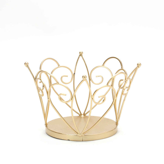 Metal Crown Decor