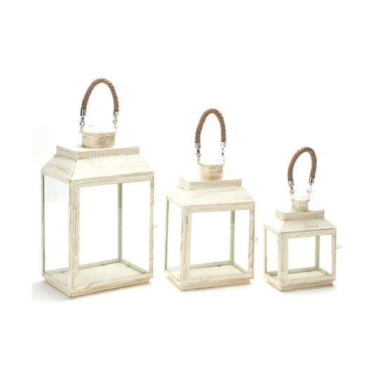 Metal Lantern Set - Set of 3
