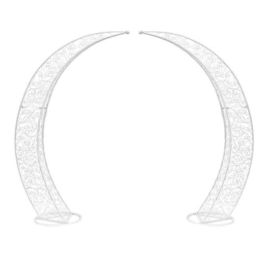 Metal Moon Gate Arch