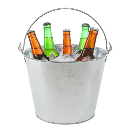 Galvanized Beverage Tub - 1 Gallon