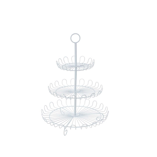3 Layer Round Wire Treat Stand
