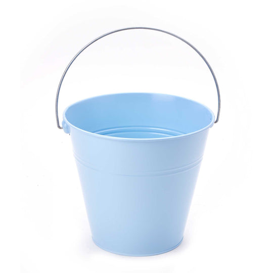Extra Large Metal Bucket - Blue