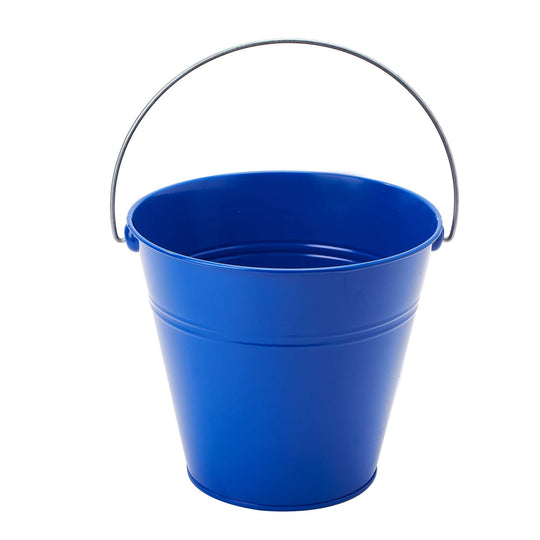 Extra Large Metal Bucket - Royal Blue