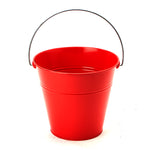 Extra Large Metal Bucket - Red - Events and Crafts-Events and Crafts