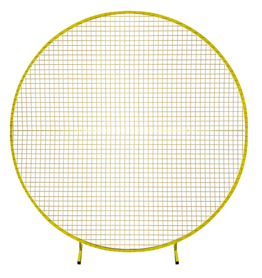 Round Mesh Arch - Gold