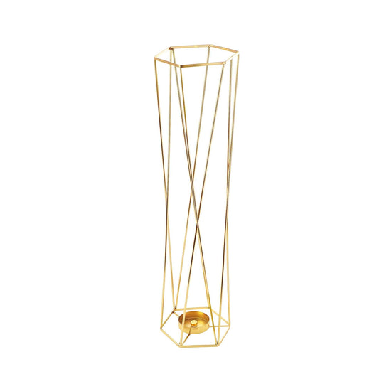 Floral Centerpiece Riser - Gold