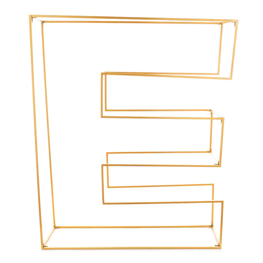 Metal Balloon Frame Letters - E