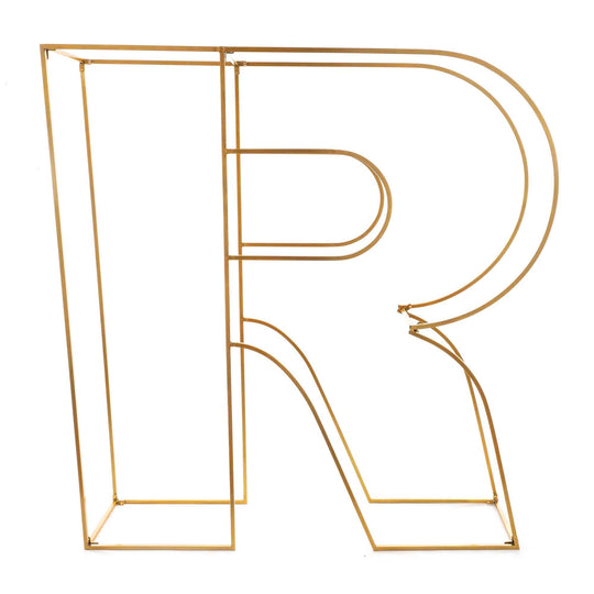 Metal Balloon Frame Letters - R
