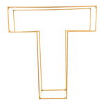 Metal Balloon Frame Letters - T - Events and Crafts-Events and Crafts