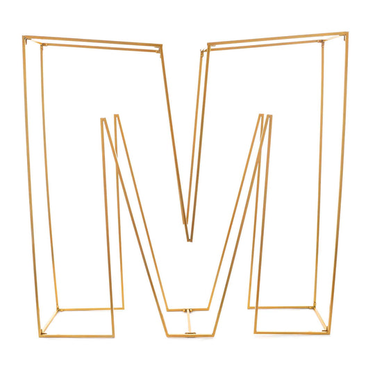 Metal Balloon Frame Letters - M