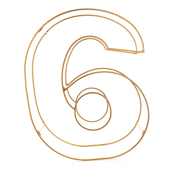 Metal Balloon Frame Letters - 6