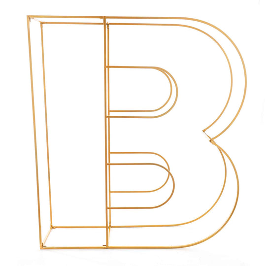 Metal Balloon Frame Letters - B