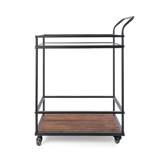 Modern Bar Cart Black