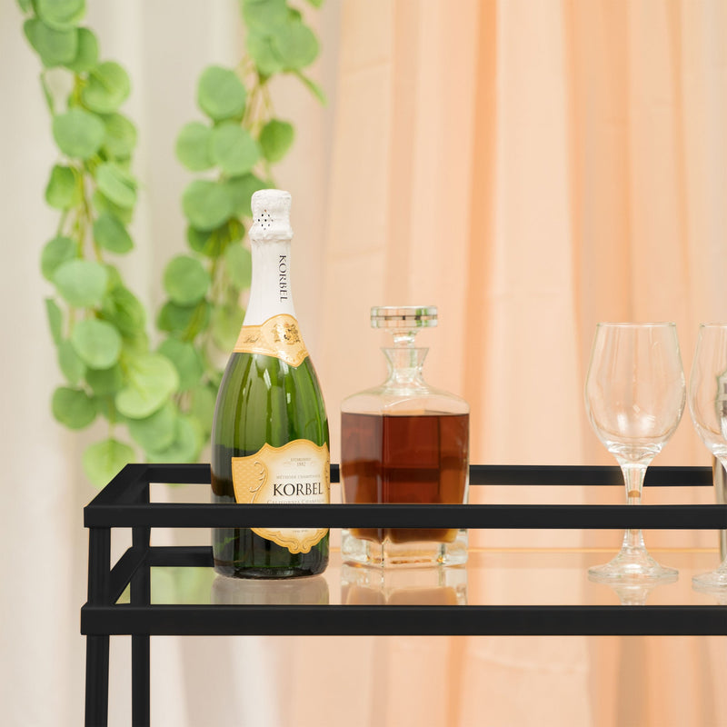 Modern Bar Cart - Events and Crafts-Simple Elements
